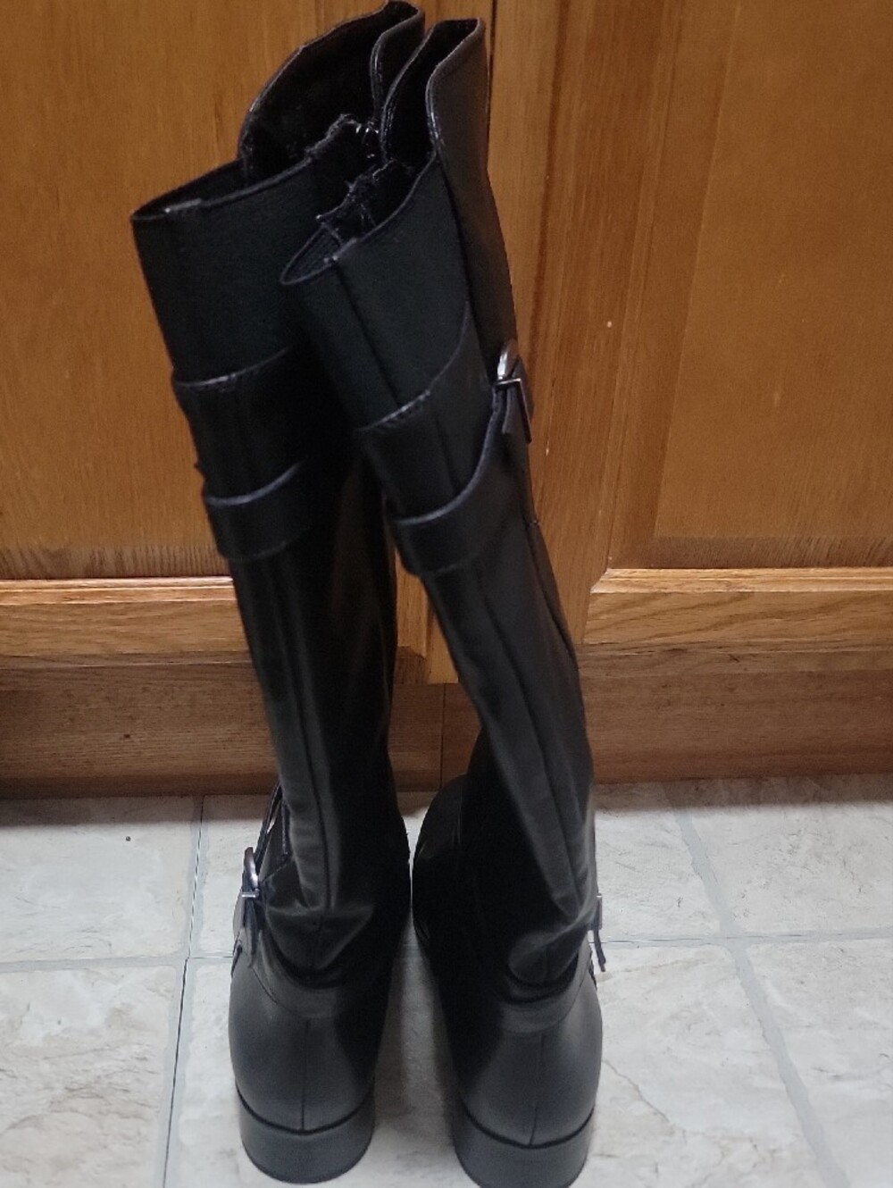 Naturalizer Sahara Riding Boots Black Size 11M - Picture 6 of 12